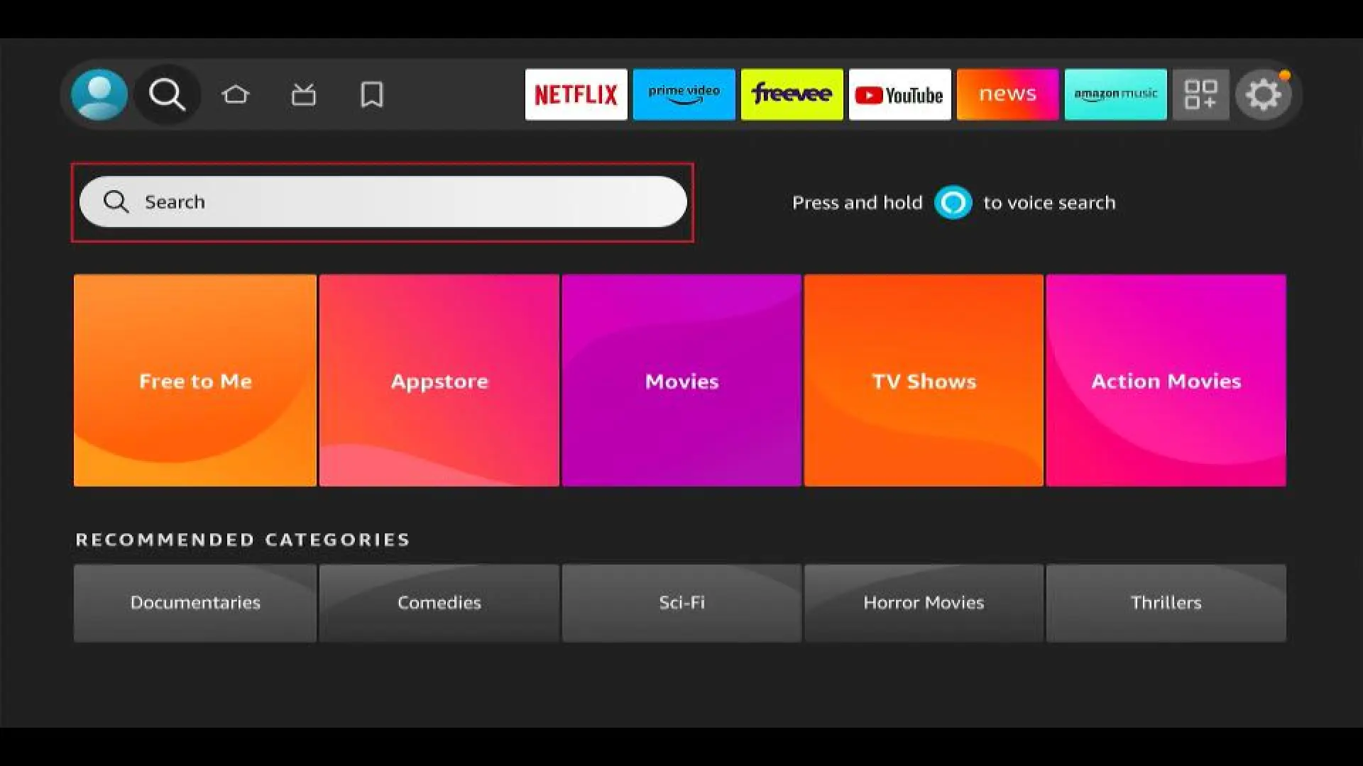 Filx IPTV Player on Firestick