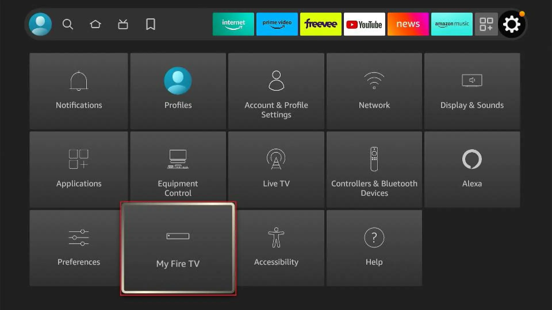 Filx IPTV Player on Firestick